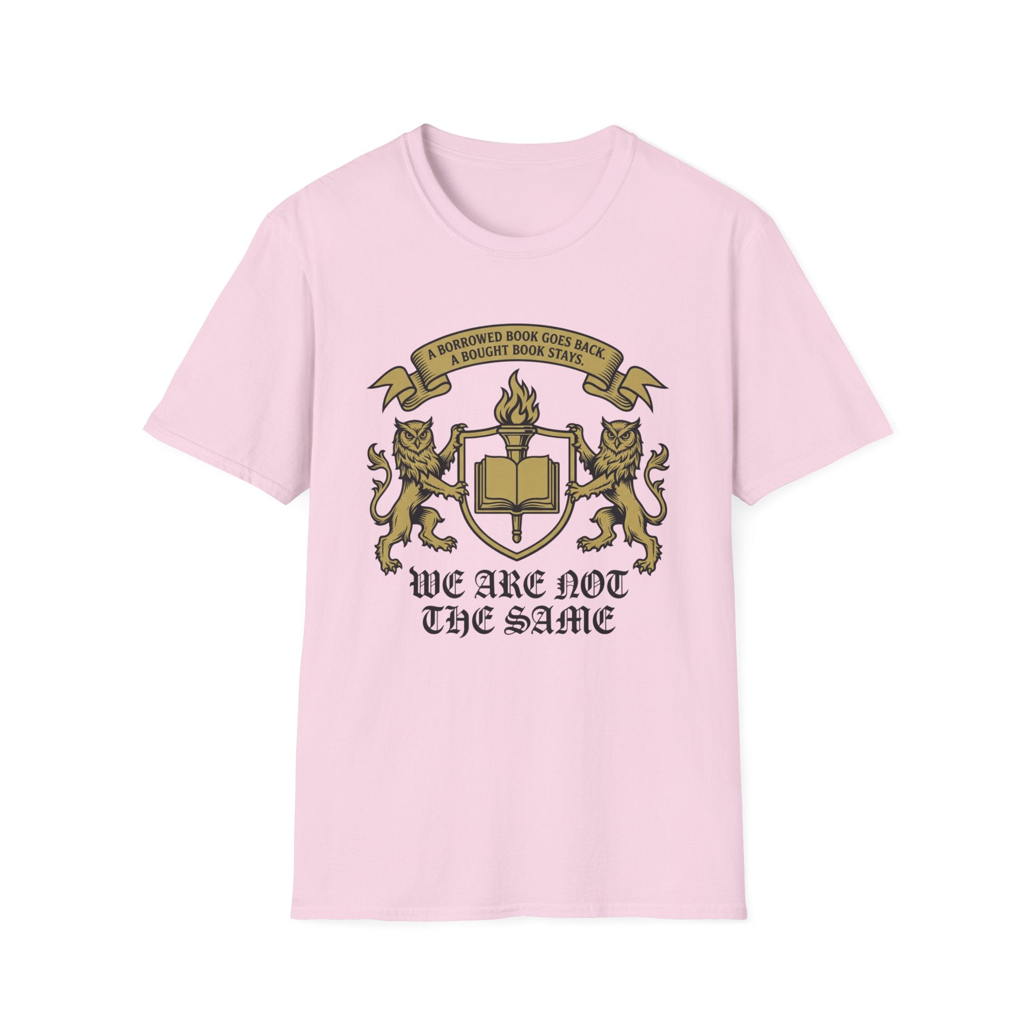 A Borrowed Book Goes Back We Are Not The Same T-Shirt