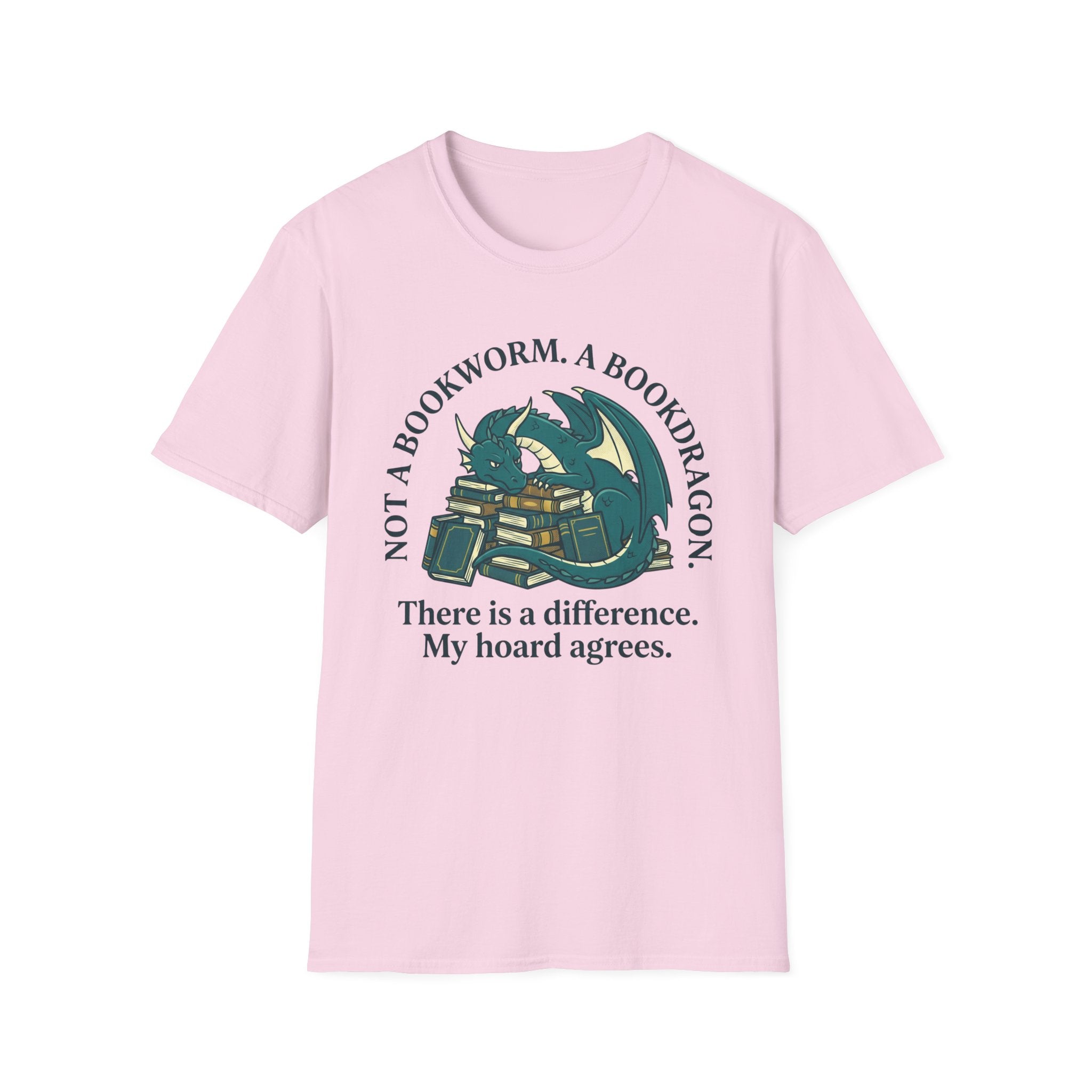 Not A Bookworm A Bookdragon There Is A Difference T-Shirt