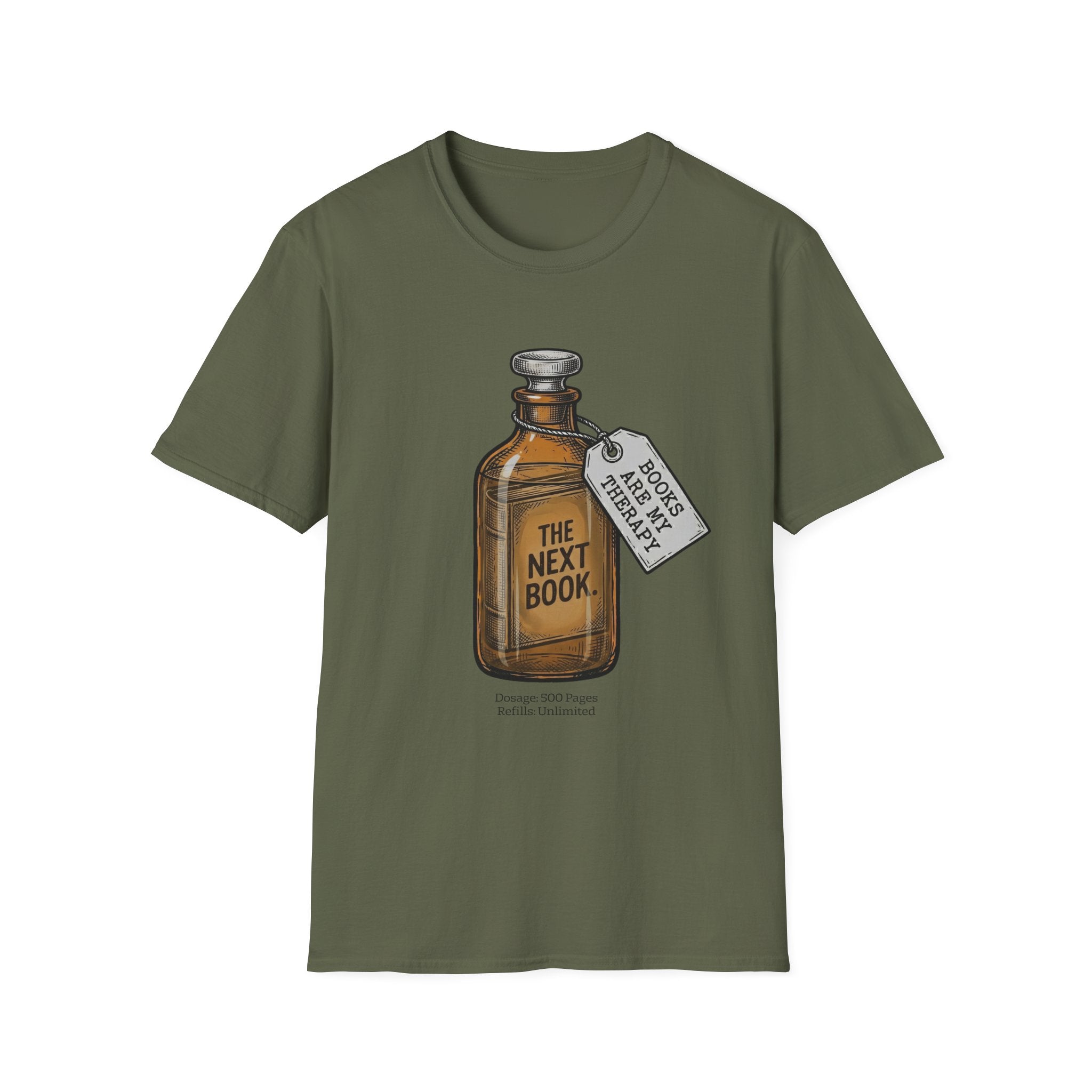 The Next Book Books Are My Therapy T-Shirt