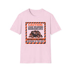 Caution Load Bearing Bookshelves T-Shirt