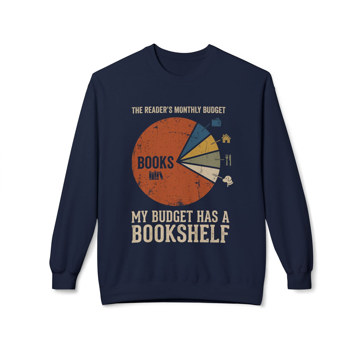 Budget Bookshelf Sweatshirt