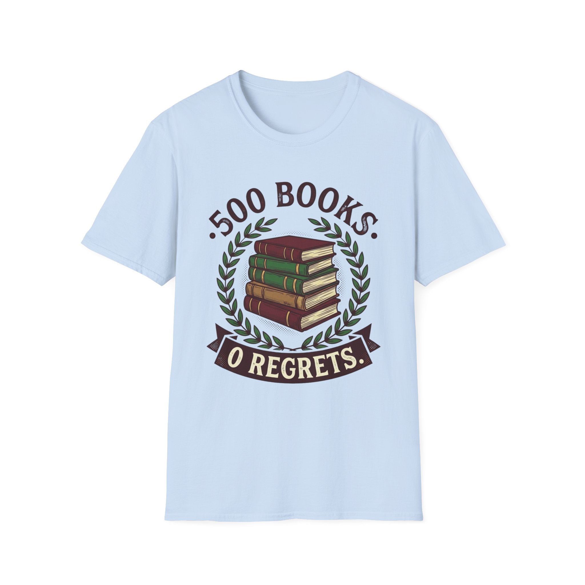 500 Books 0 Regrets T-Shirt