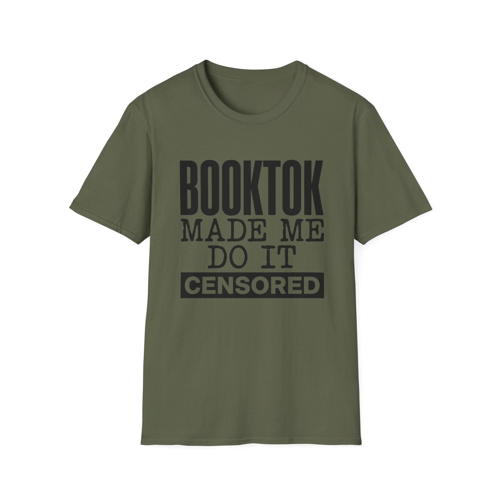 BookTok Made Me Do It Censored T-Shirt