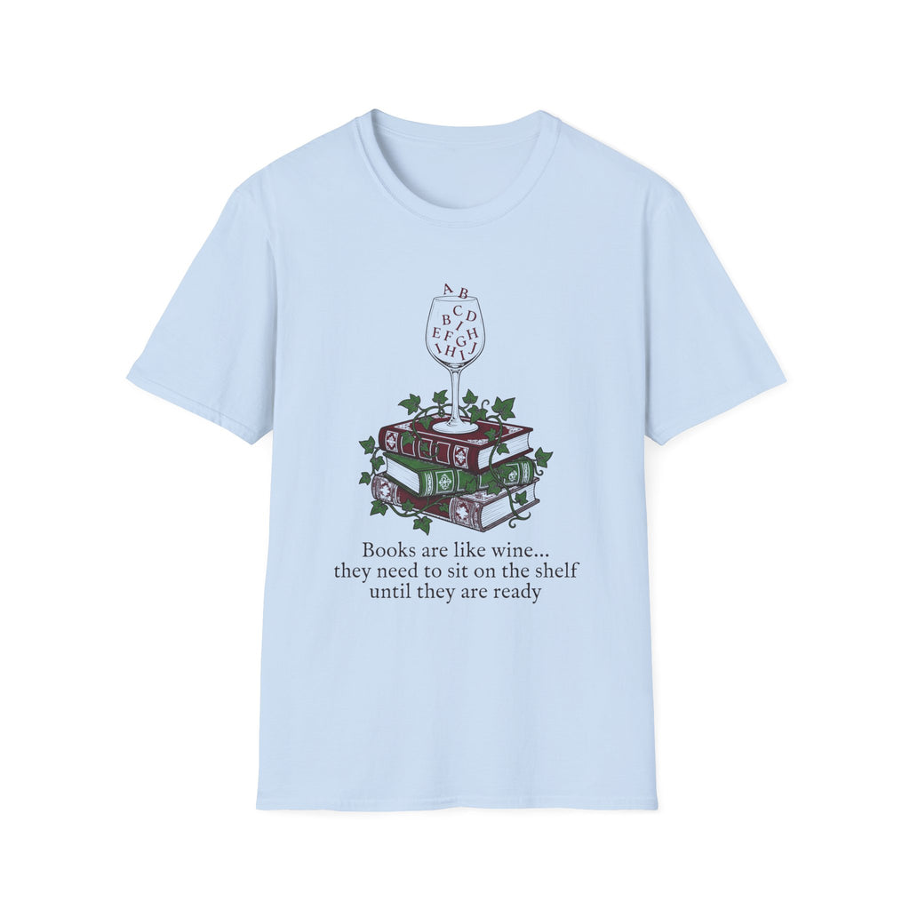 Books Like Wine T-Shirt