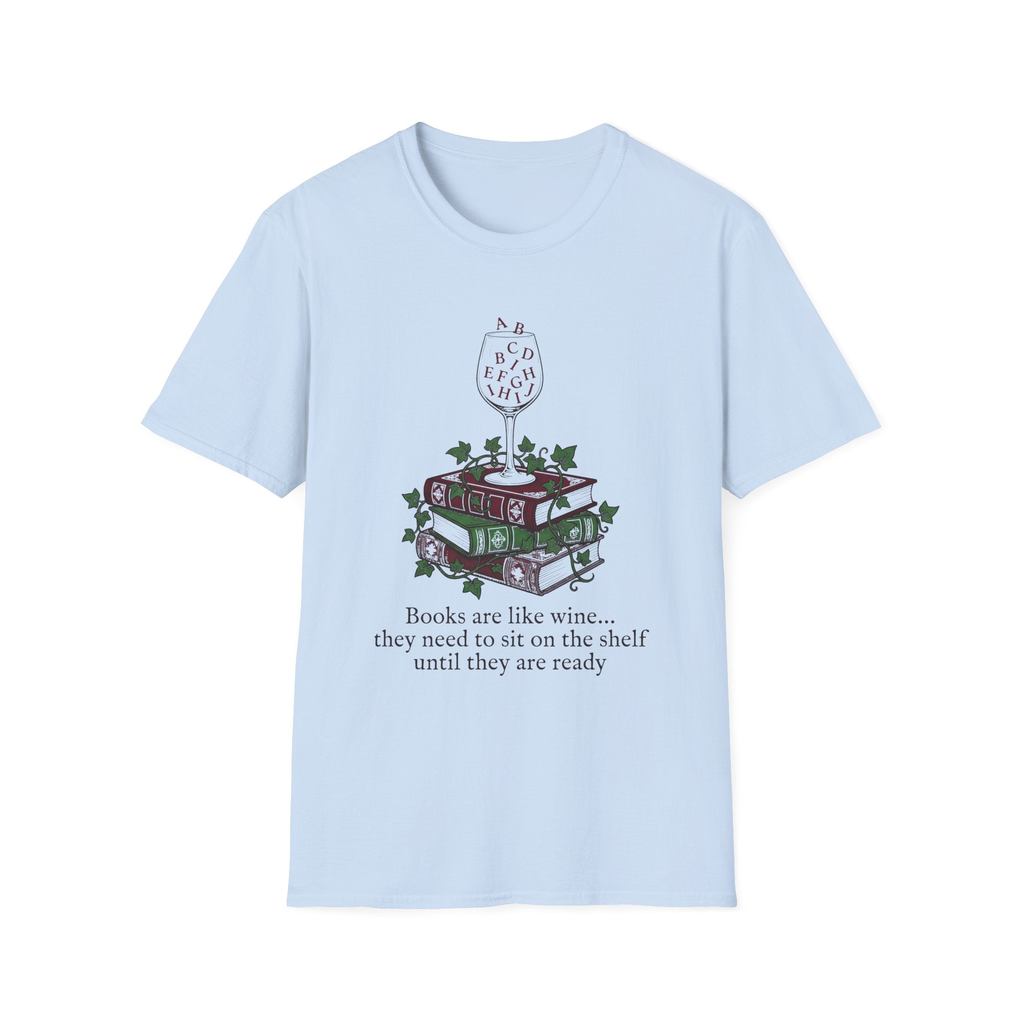 Books Like Wine T-Shirt