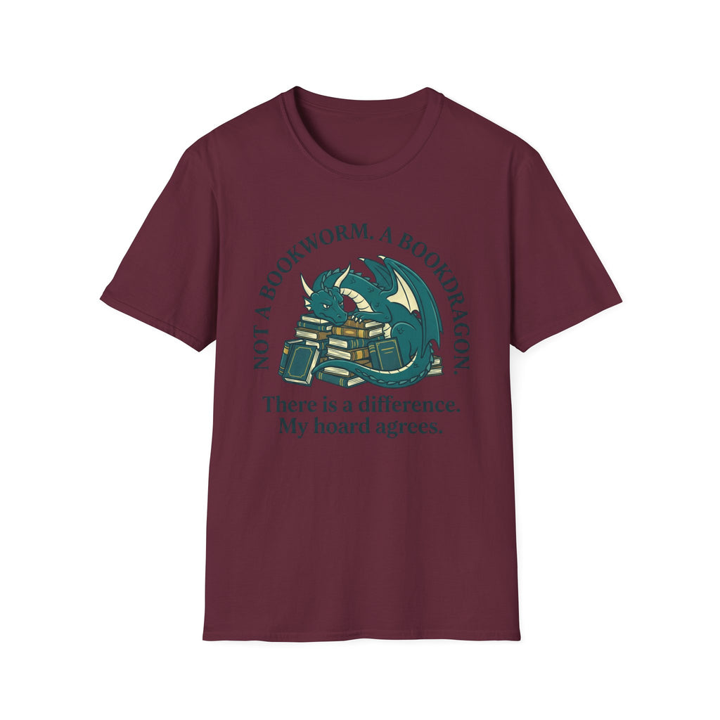 Not A Bookworm A Bookdragon There Is A Difference T-Shirt