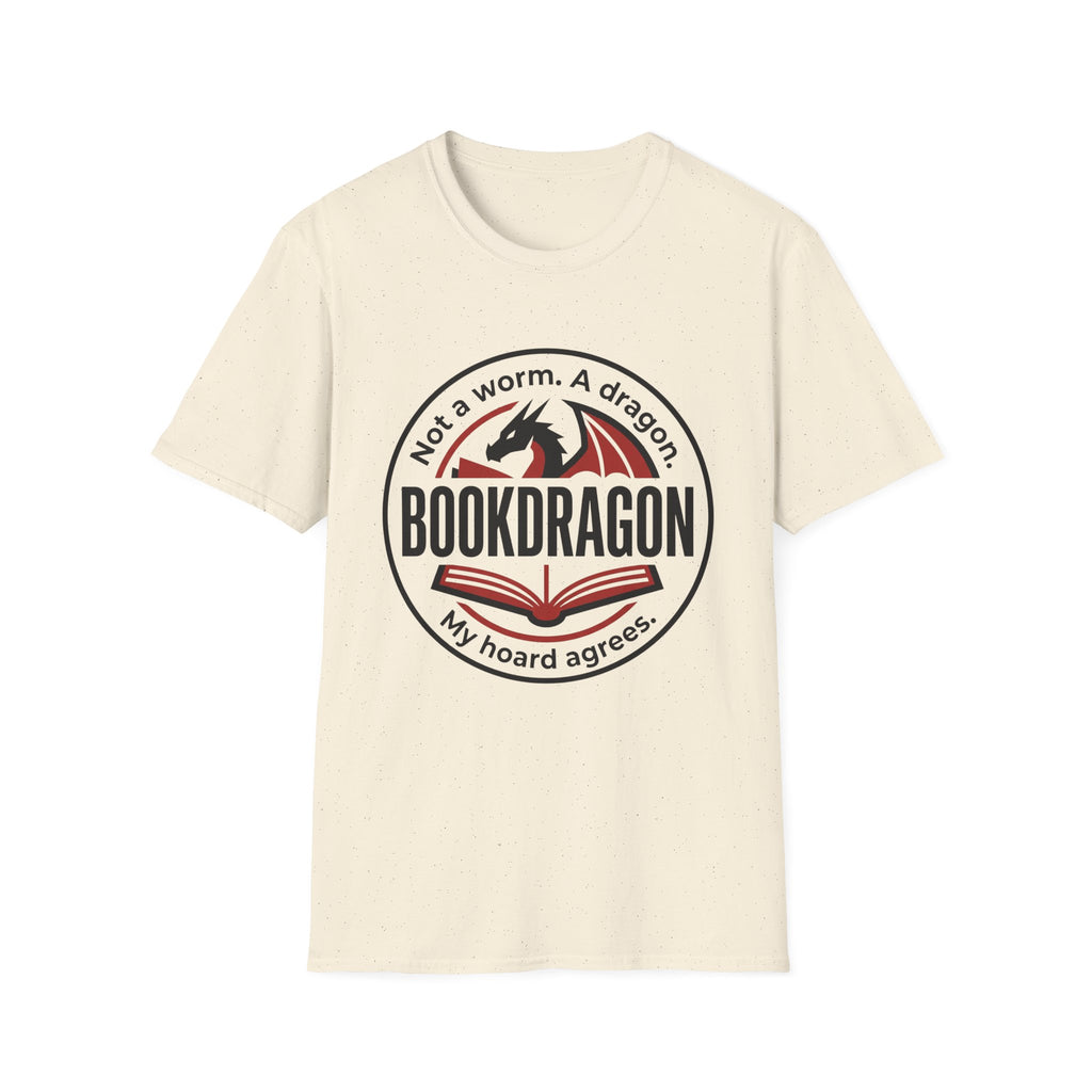 Not A Worm A Dragon Bookdragon My Hoard Agrees T-Shirt