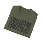 Collector First Reader When Possible T-Shirt