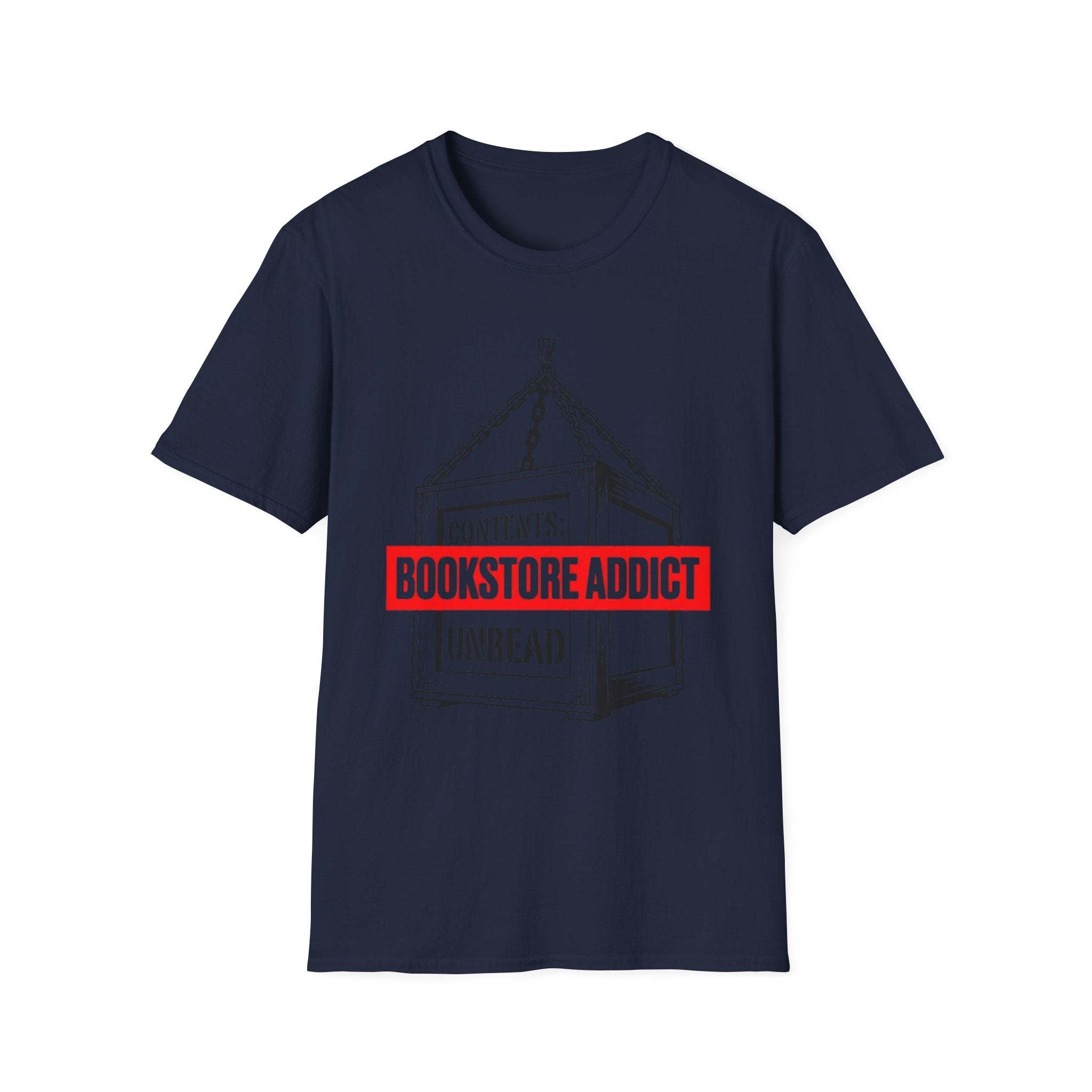Bookstore Addict Unread T-Shirt