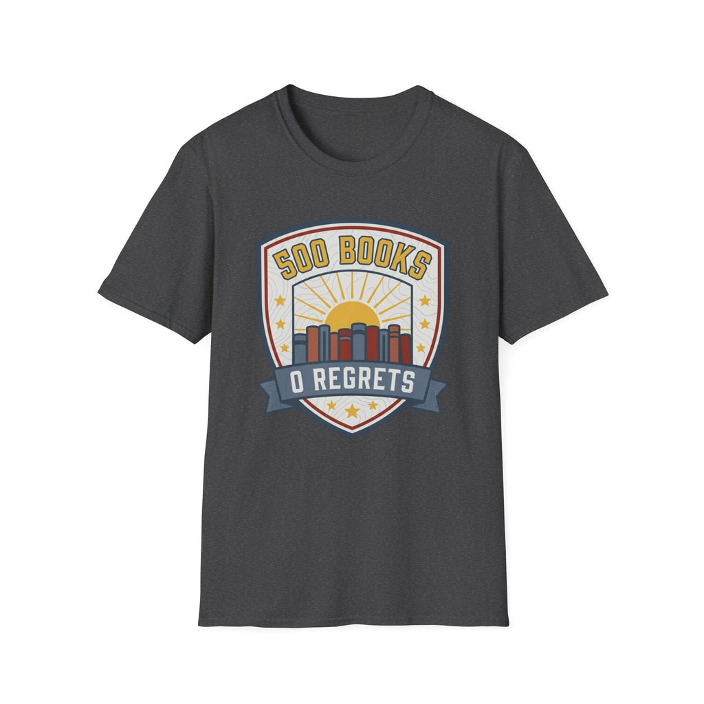 500 Books 0 Regrets T-Shirt