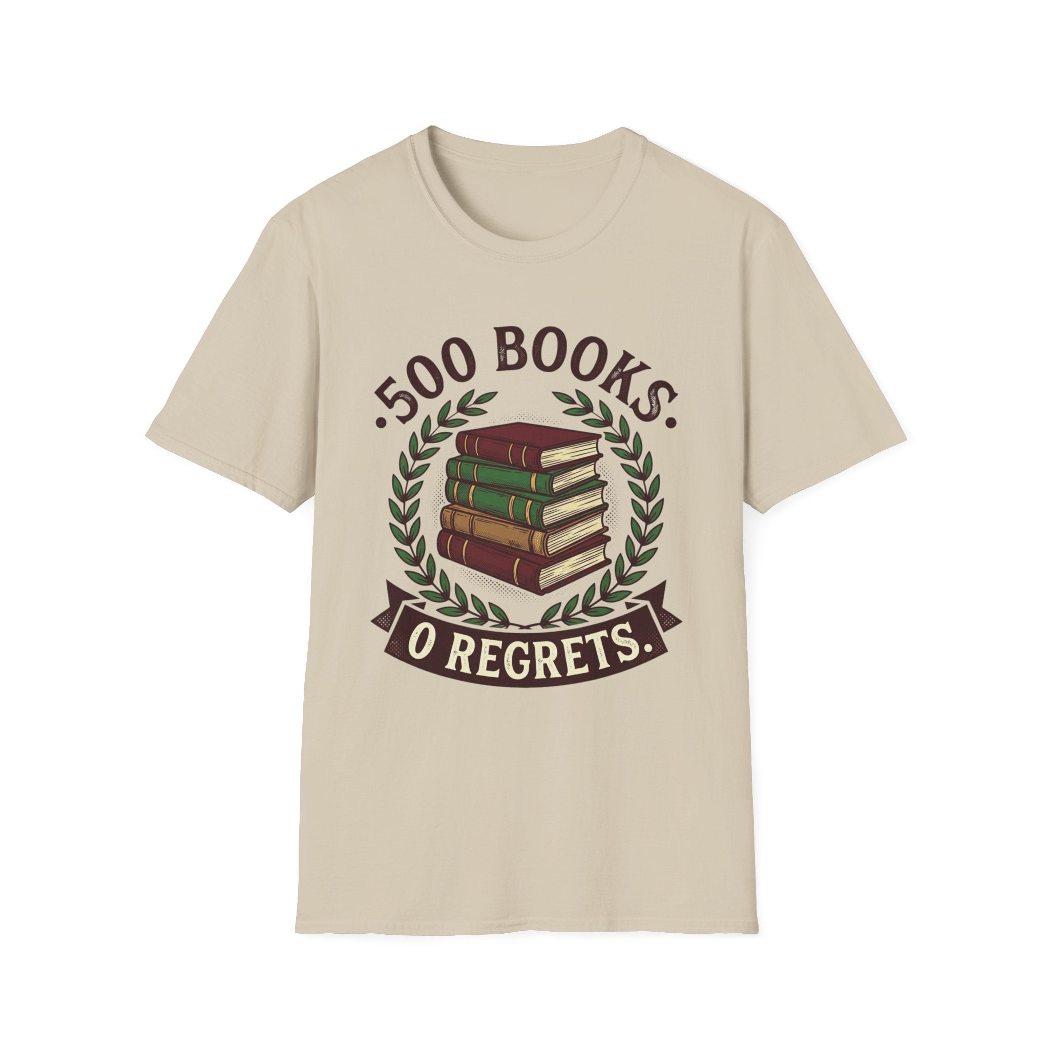 500 Books 0 Regrets T-Shirt