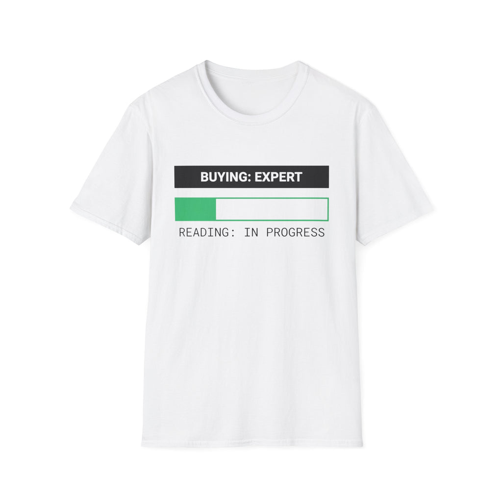 Buying Expert Reading In Progress T-Shirt
