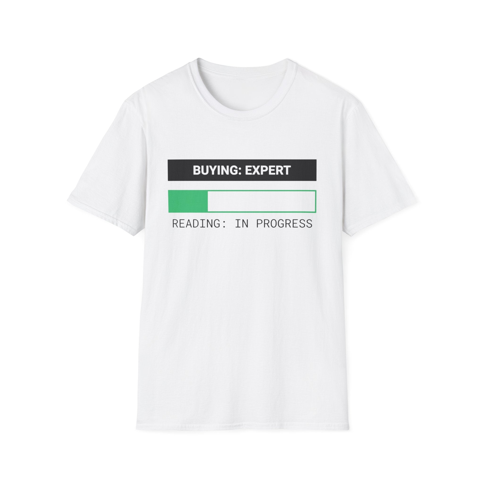 Buying Expert Reading In Progress T-Shirt