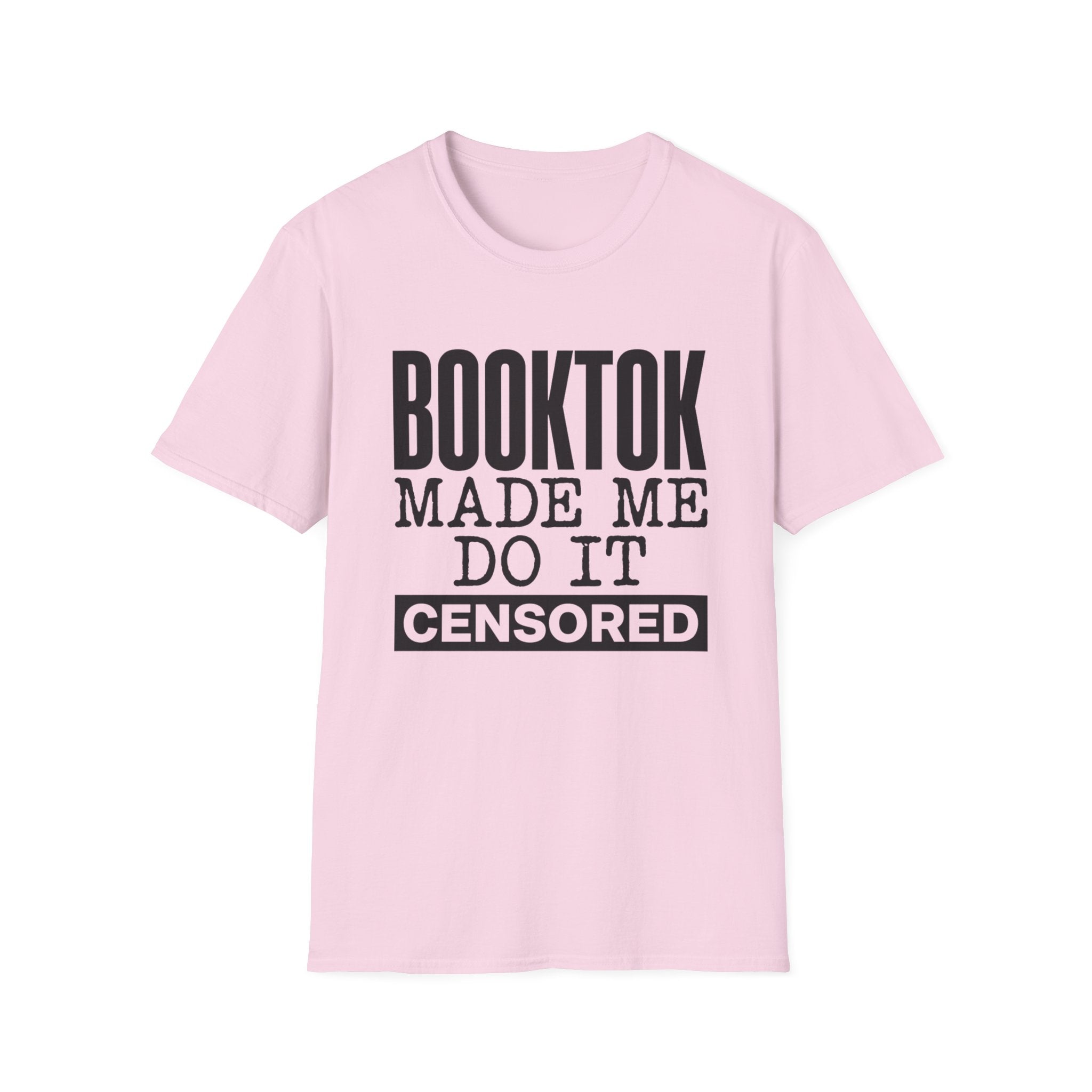 BookTok Made Me Do It Censored T-Shirt