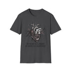 My Heart Is A Library My House Is A Graveyard T-Shirt