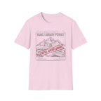 Home Library Permit Status Overflowing T-Shirt