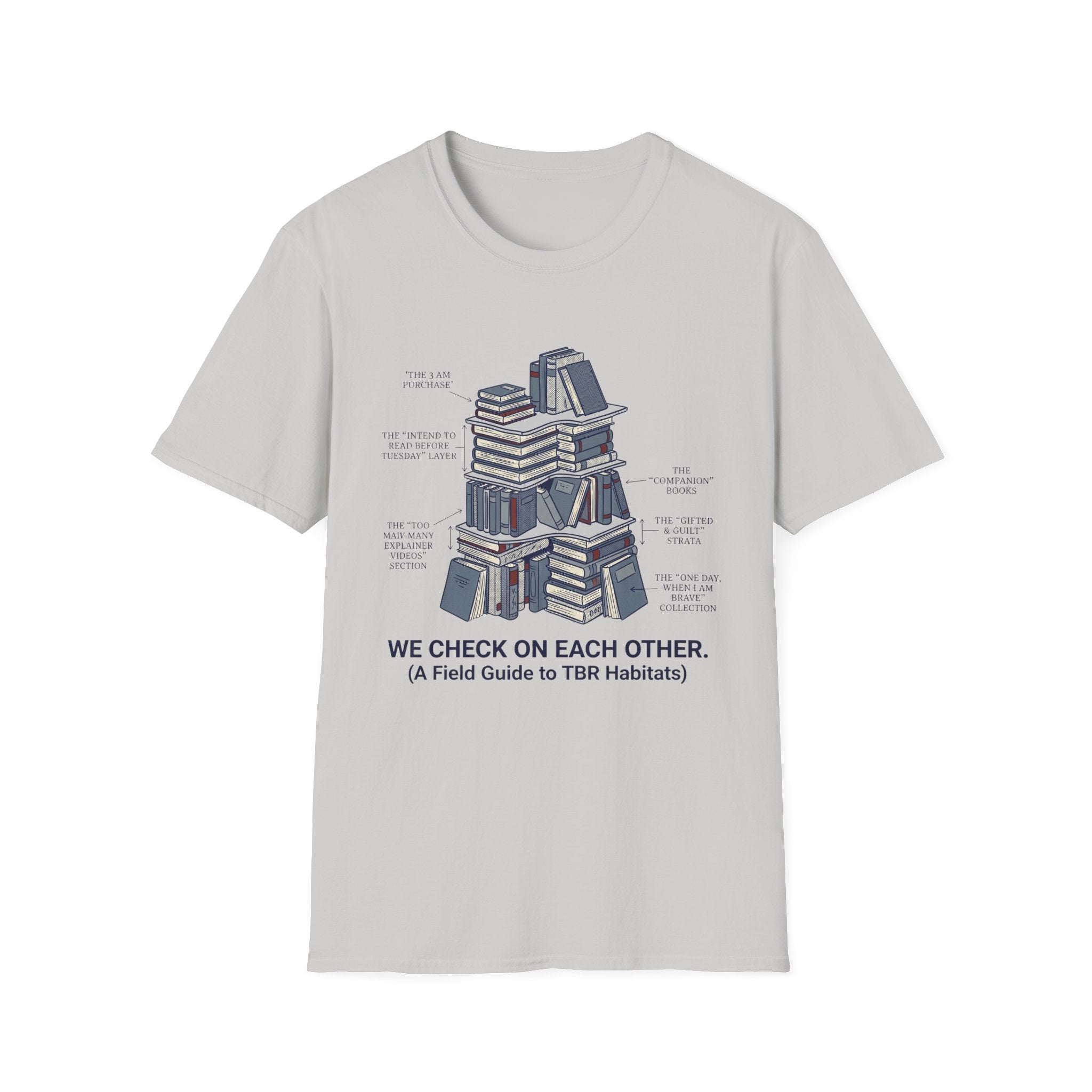 We Check On Each Other Field Guide T-Shirt