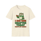 I Did One Chapter That's My Cardio T-Shirt
