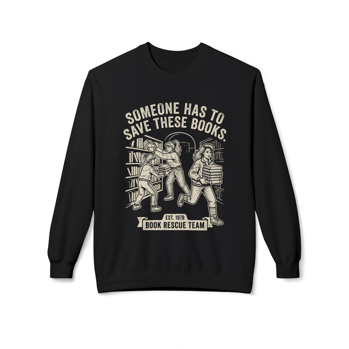 Book Rescue Sweatshirt
