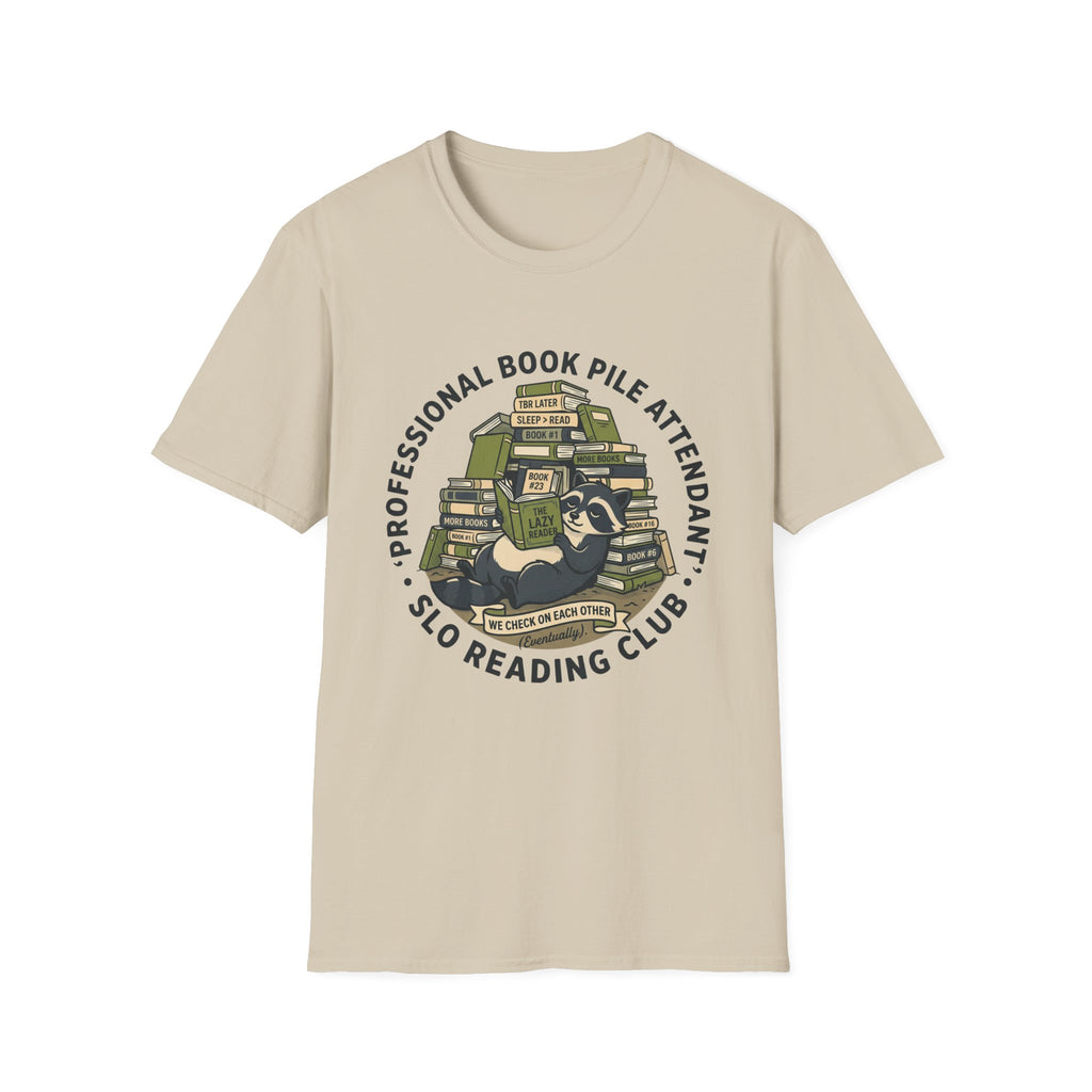 Professional Book Pile Attendant T-Shirt