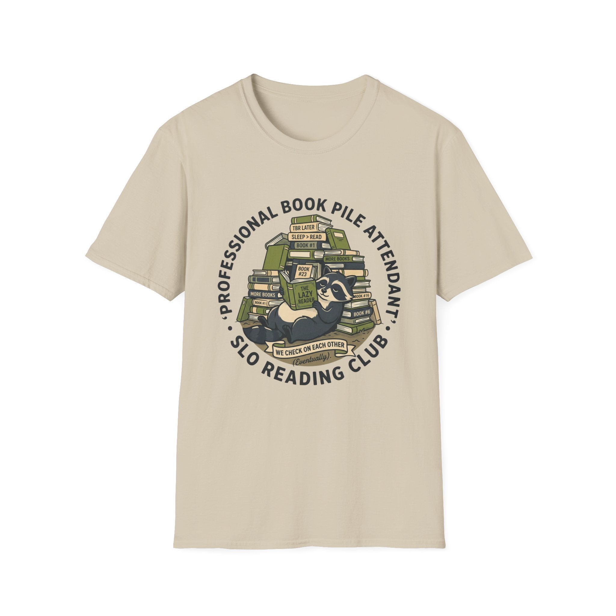 Professional Book Pile Attendant T-Shirt