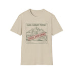 Home Library Permit Status Overflowing T-Shirt