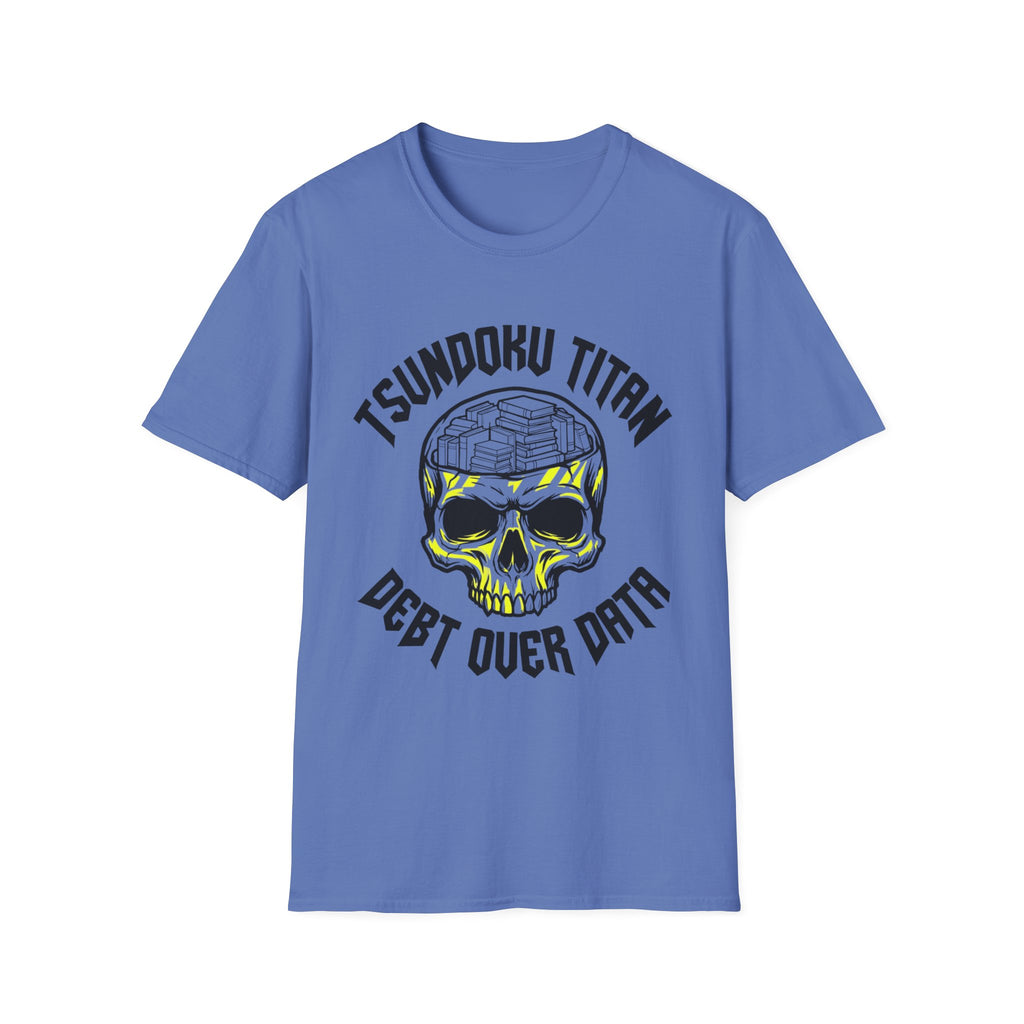 Tsundoku Titan Debt Over Data T-Shirt