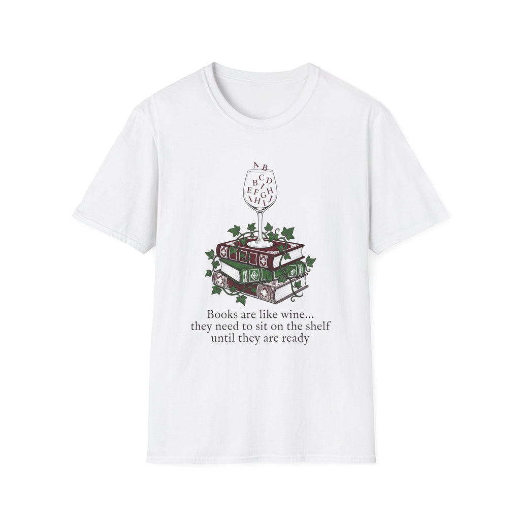 Books Like Wine T-Shirt
