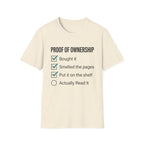 Proof Of Ownership Checklist T-Shirt