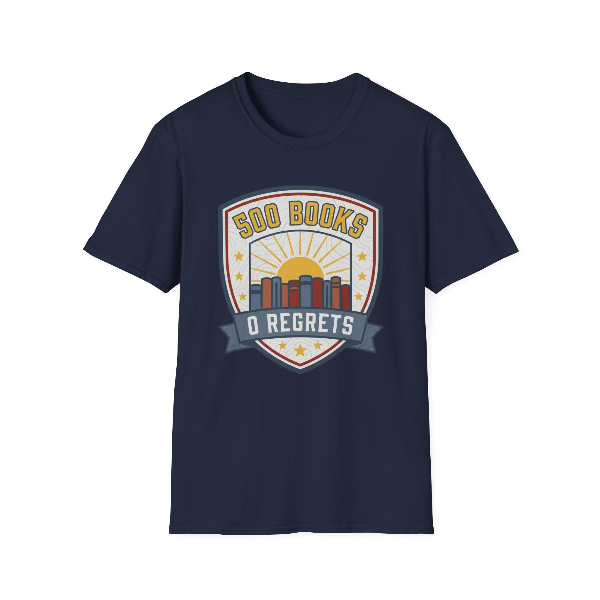 500 Books 0 Regrets T-Shirt