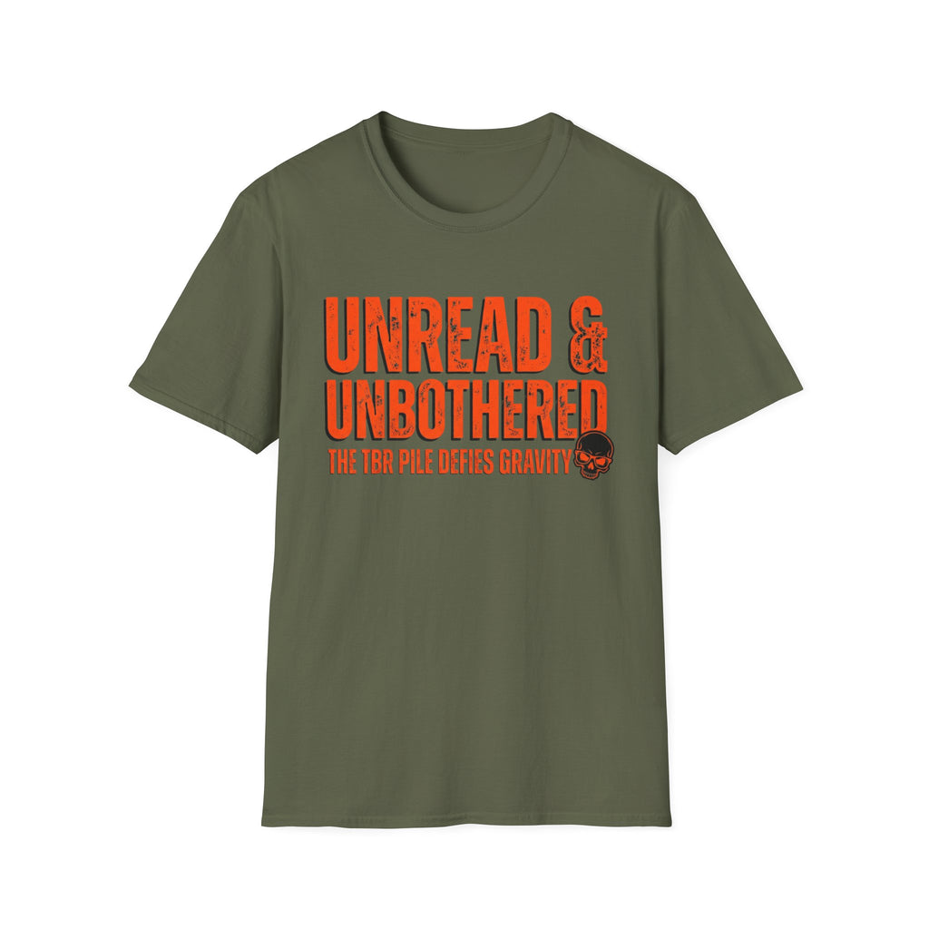 Unread And Unbothered TBR Defies Gravity T-Shirt
