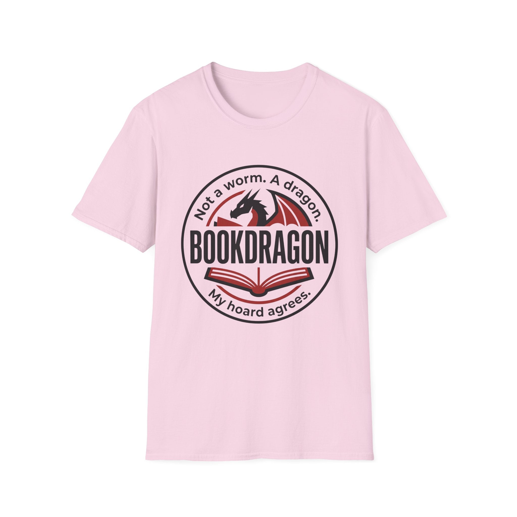 Not A Worm A Dragon Bookdragon My Hoard Agrees T-Shirt