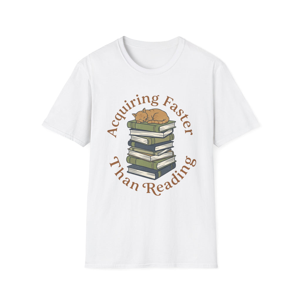 Acquiring Faster Than Reading T-Shirt