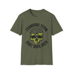 Tsundoku Titan Debt Over Data T-Shirt