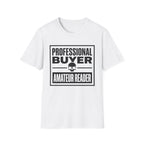 Professional Buyer Amateur Reader - Skull T-Shirt