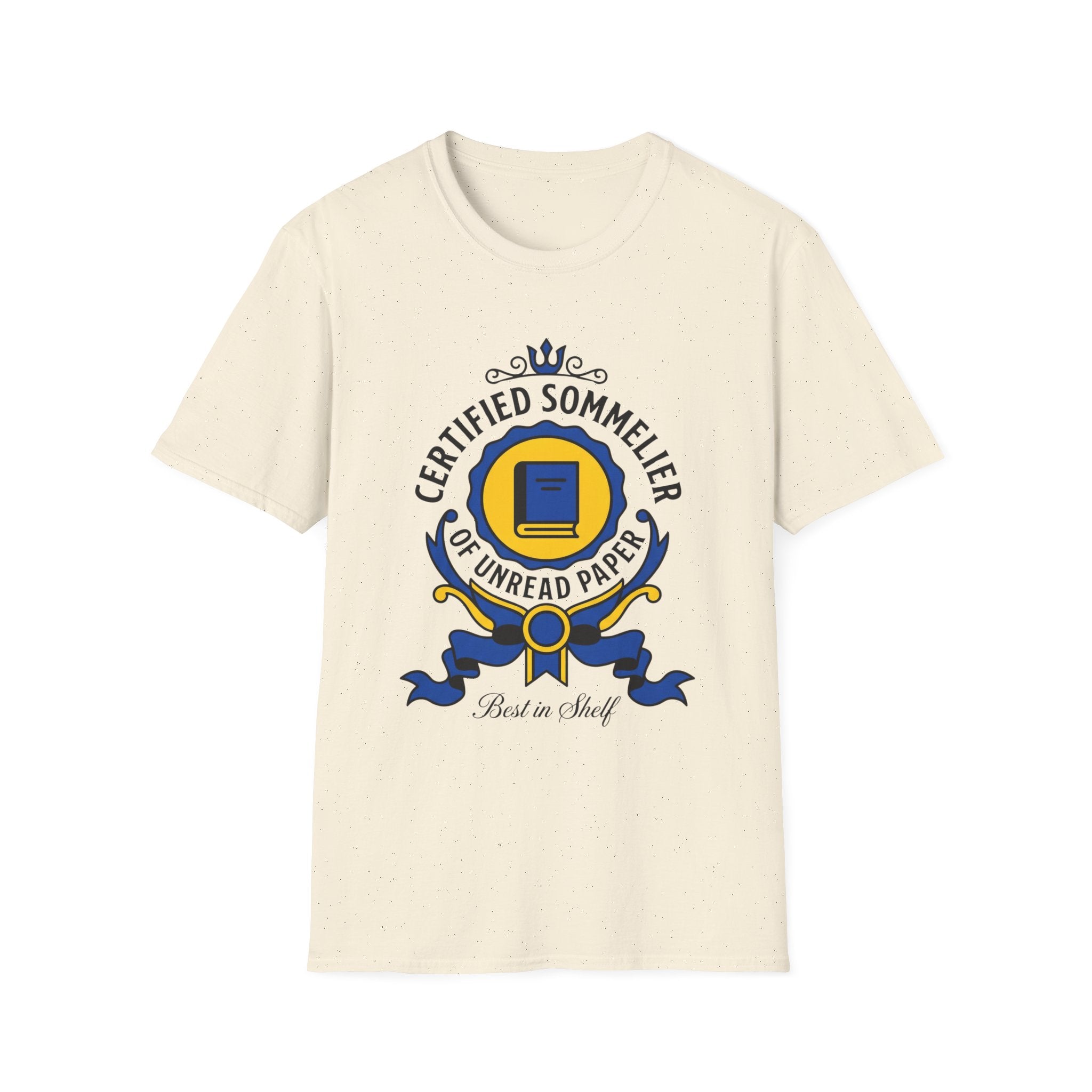 Certified Sommelier Of Unread Paper T-Shirt