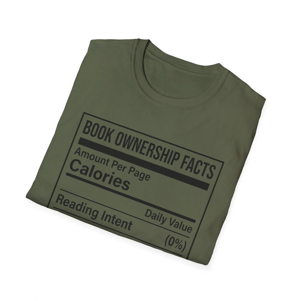 Book Ownership Facts T-Shirt
