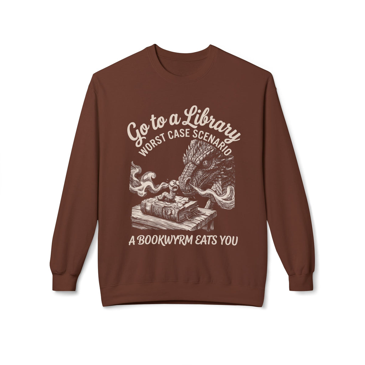 Bookwyrm Eats Sweatshirt
