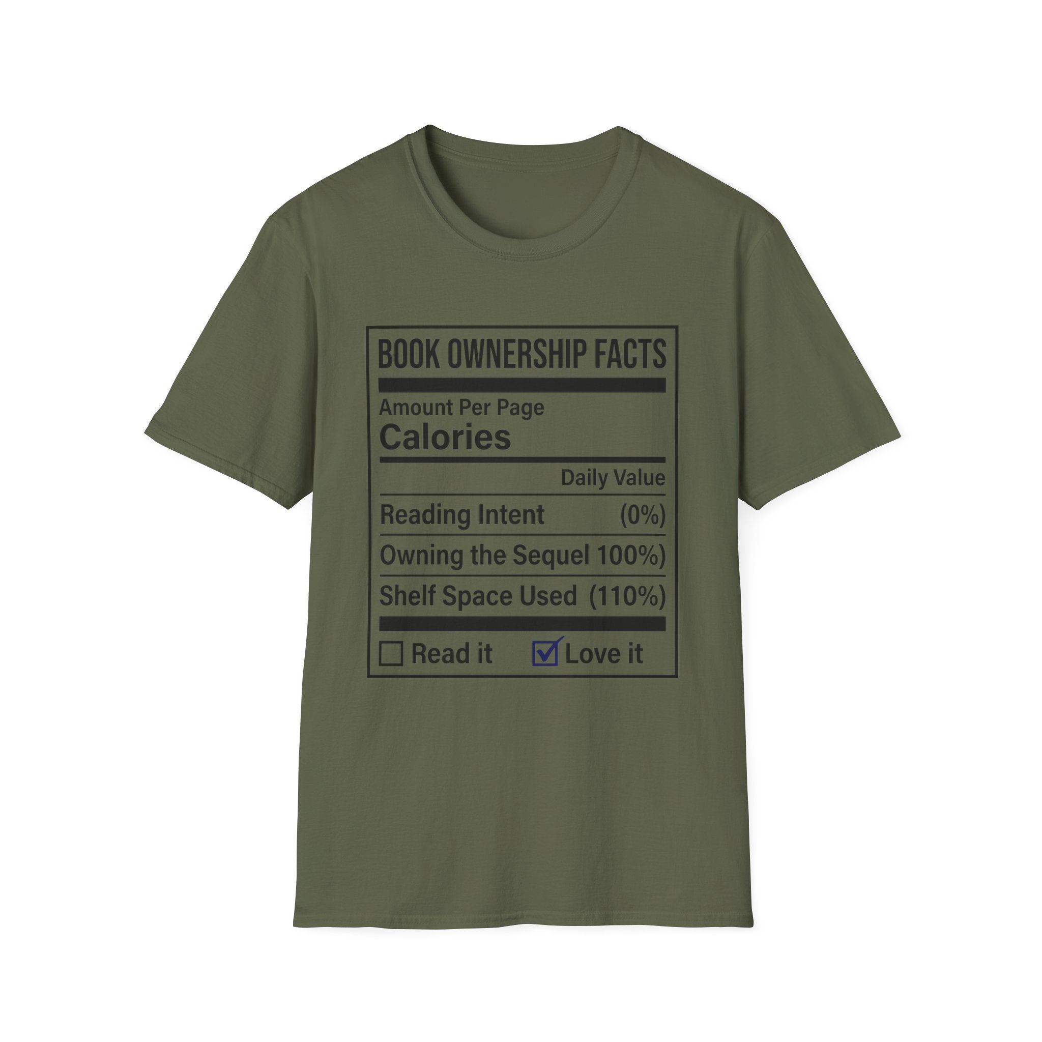 Book Ownership Facts T-Shirt