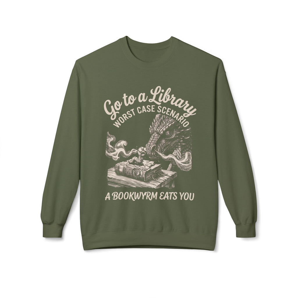 Bookwyrm Eats Sweatshirt