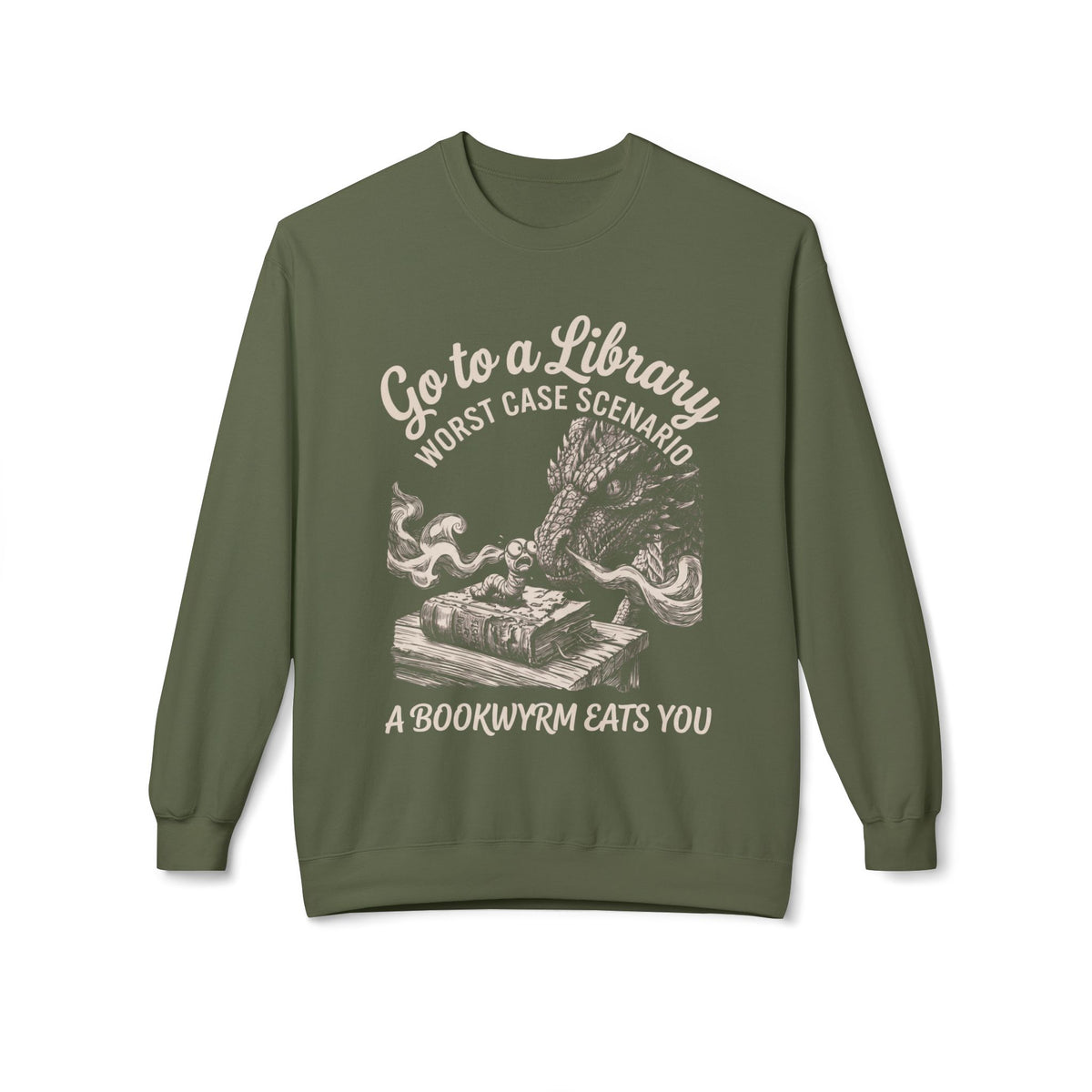 Bookwyrm Eats Sweatshirt