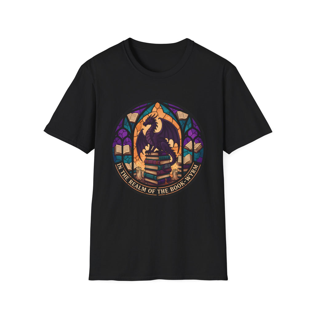 In The Realm Of The Book Wyrm T-Shirt