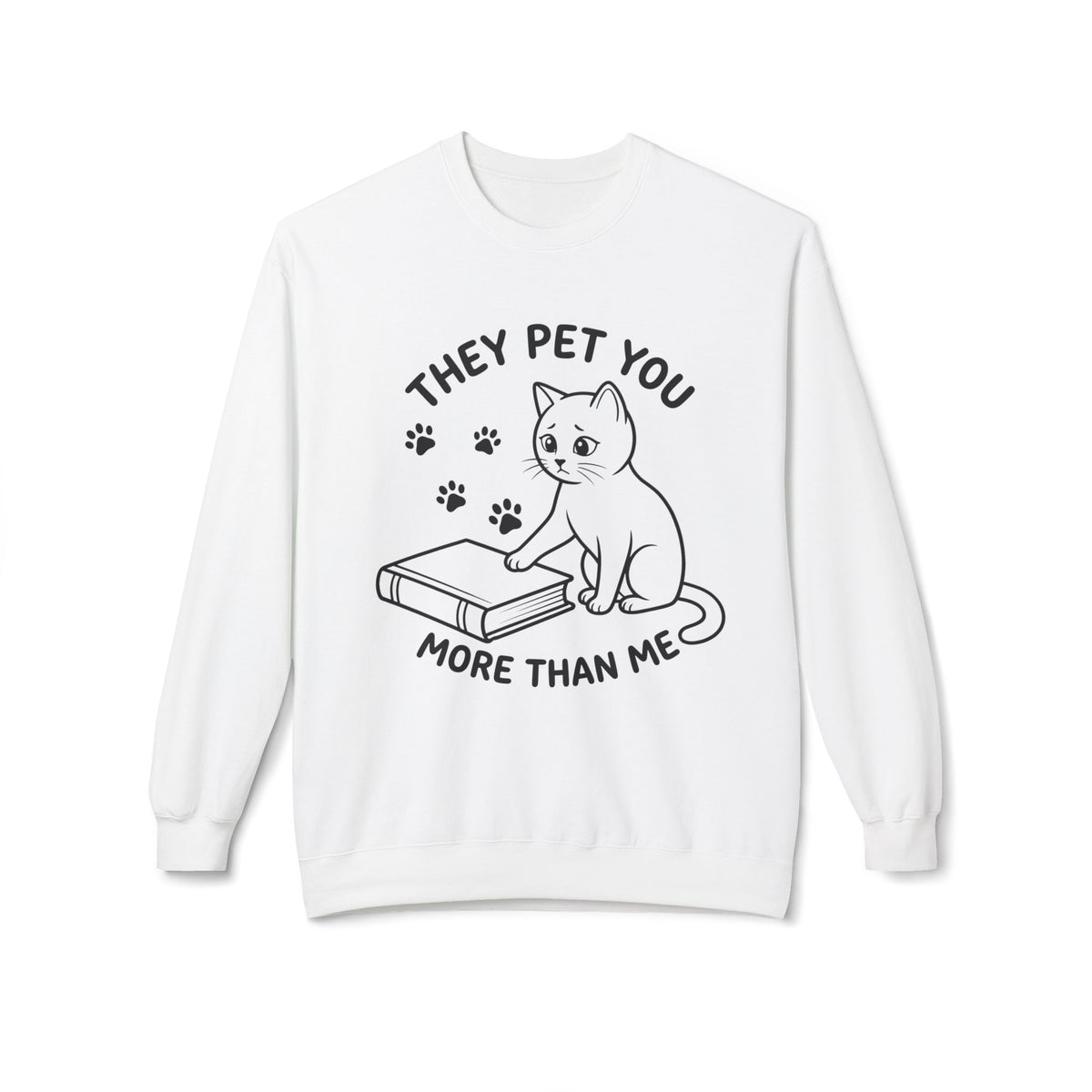 Sad Feline Sweatshirt