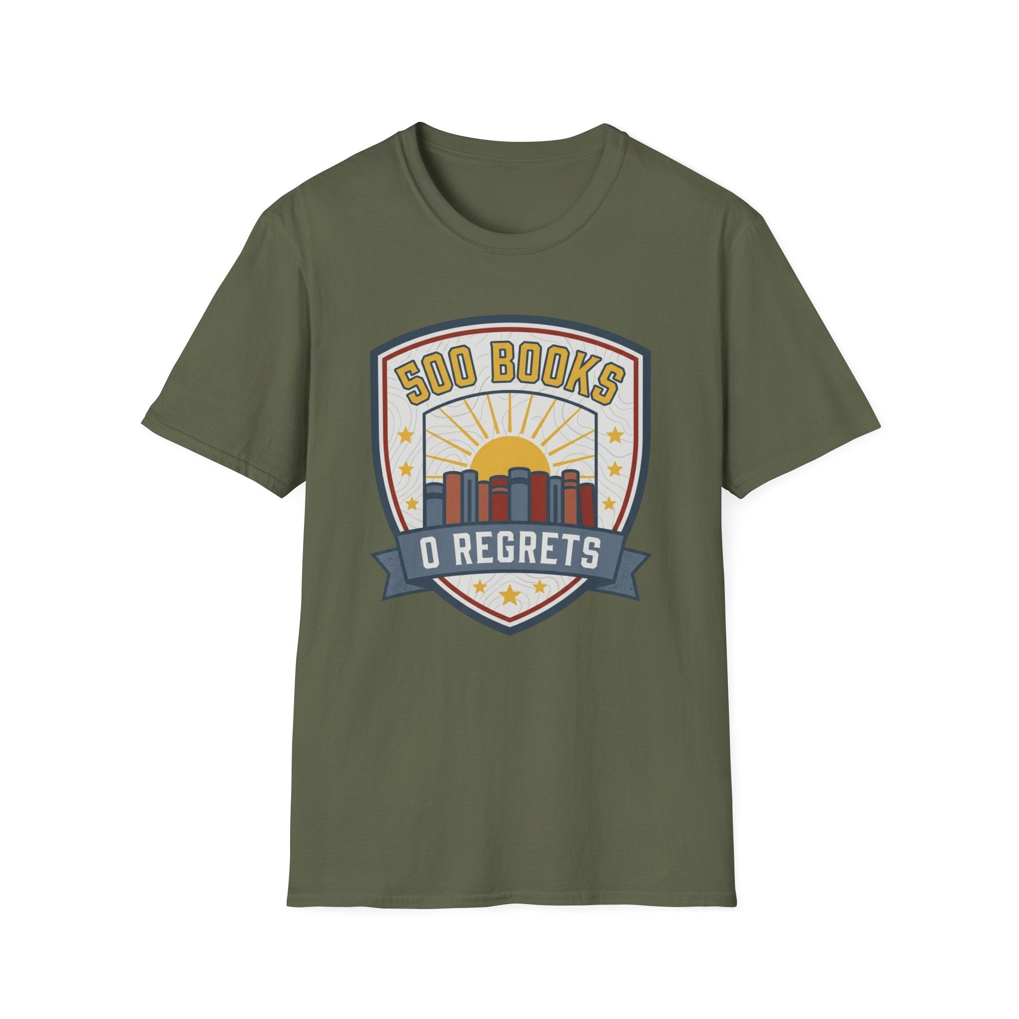 500 Books 0 Regrets T-Shirt