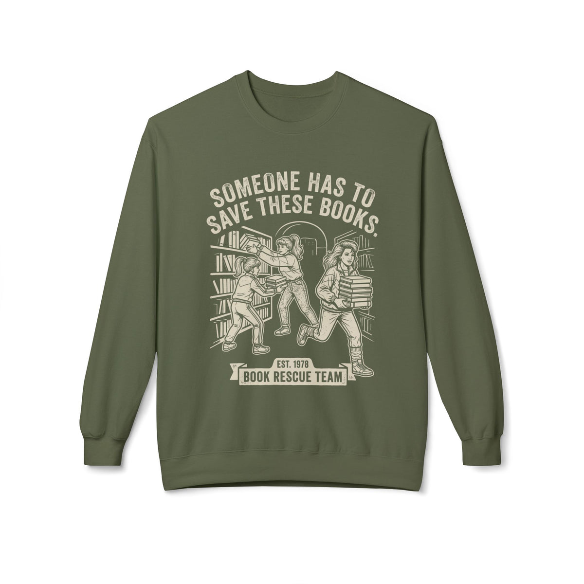 Book Rescue Sweatshirt