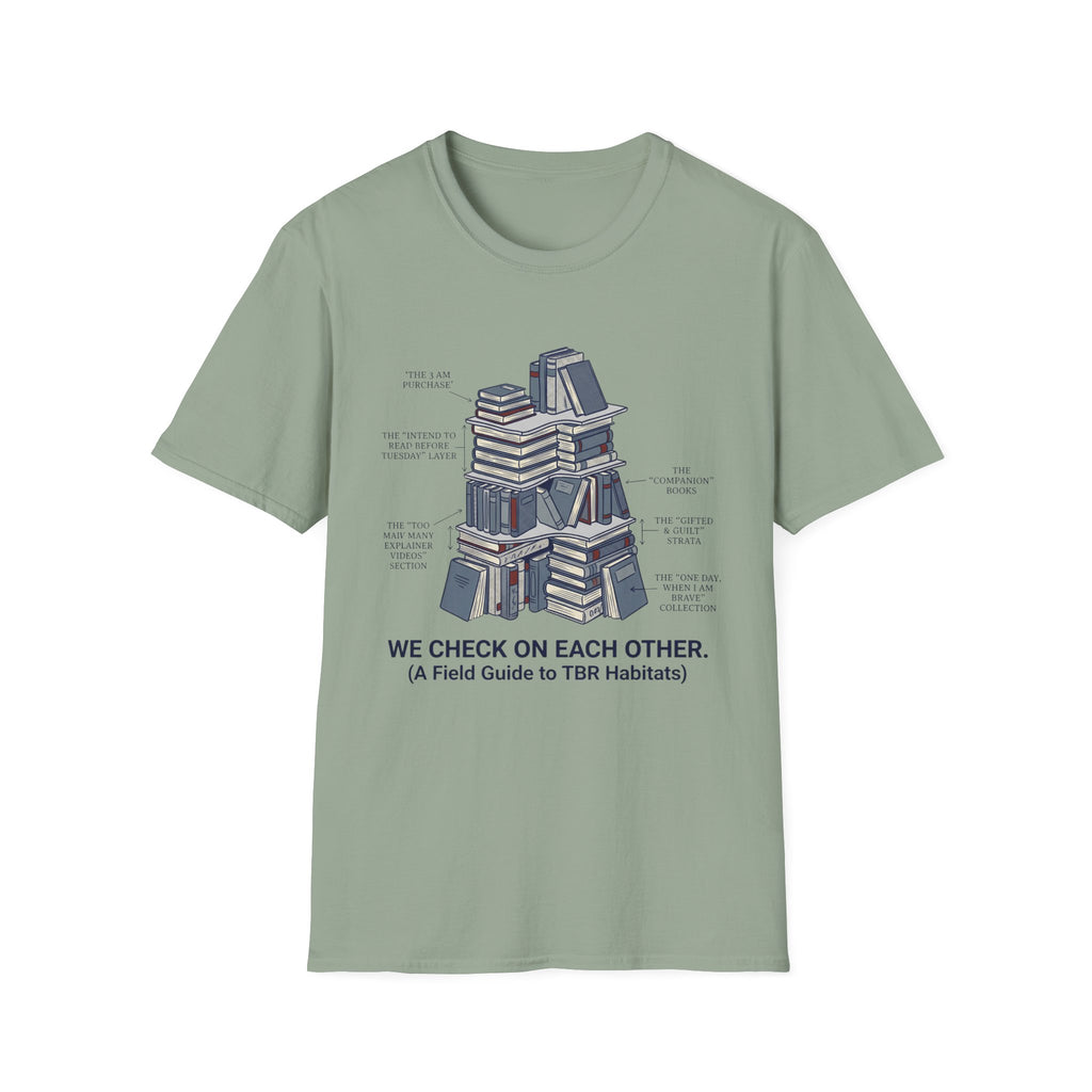 We Check On Each Other Field Guide T-Shirt