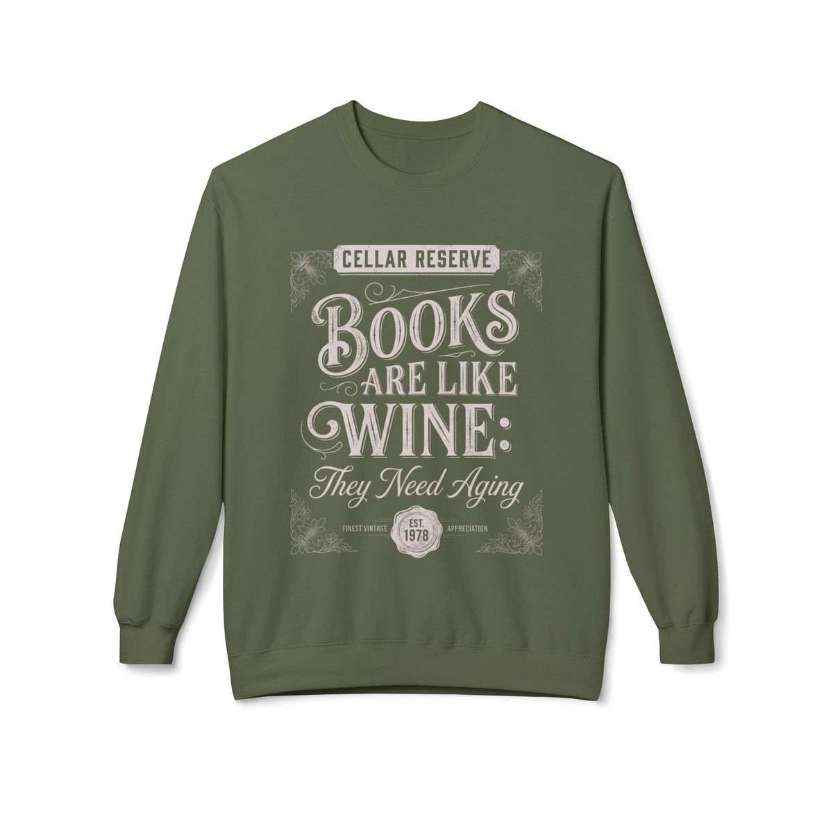 Books Aging Sweatshirt