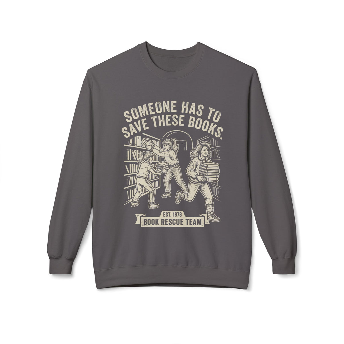 Book Rescue Sweatshirt