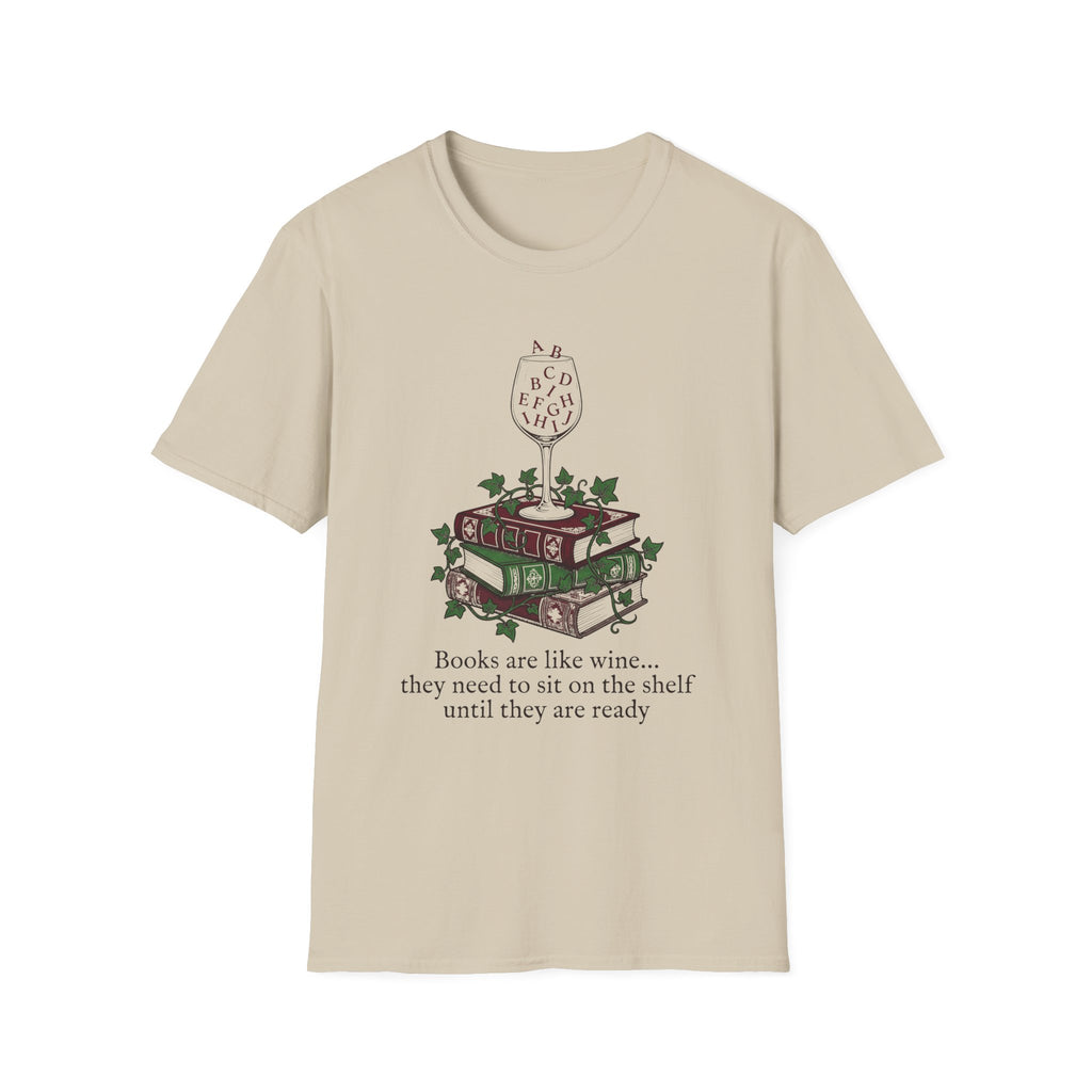 Books Like Wine T-Shirt