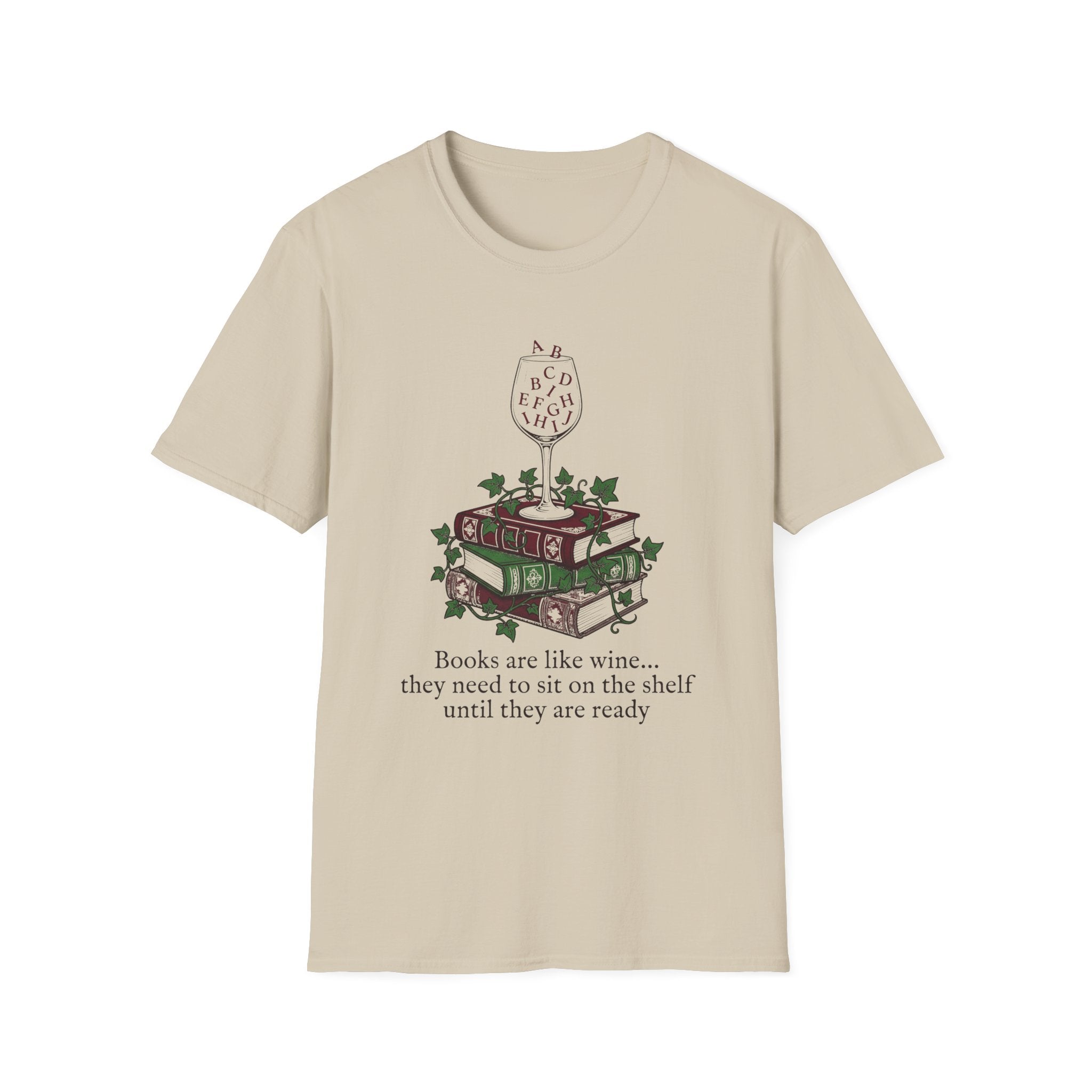 Books Like Wine T-Shirt